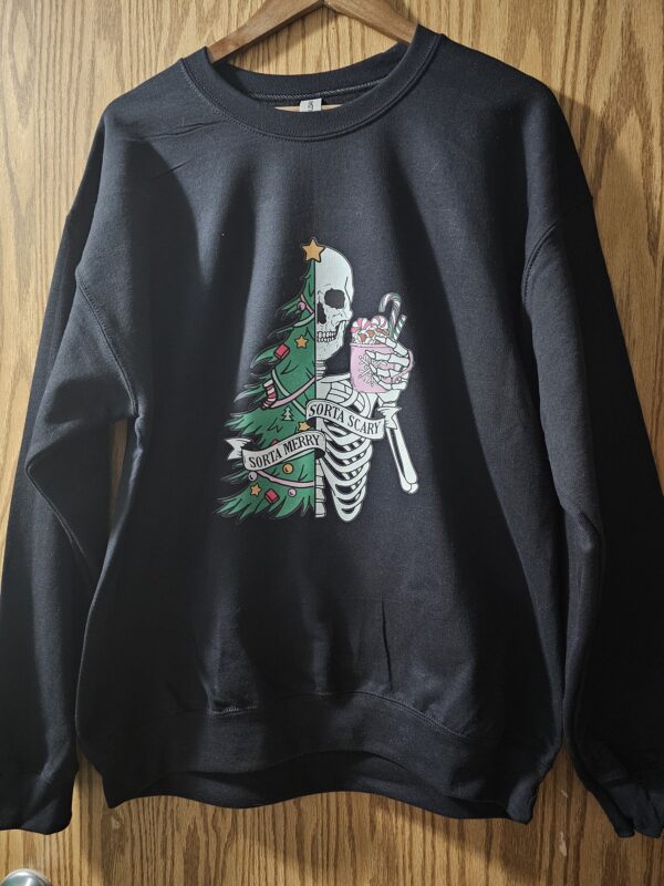 Sorta Merry Sorta Scary Crew Neck - Image 3