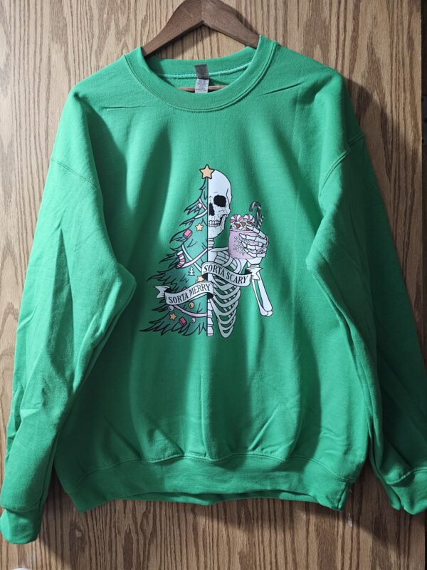 Sorta Merry Sorta Scary Crew Neck - Image 2