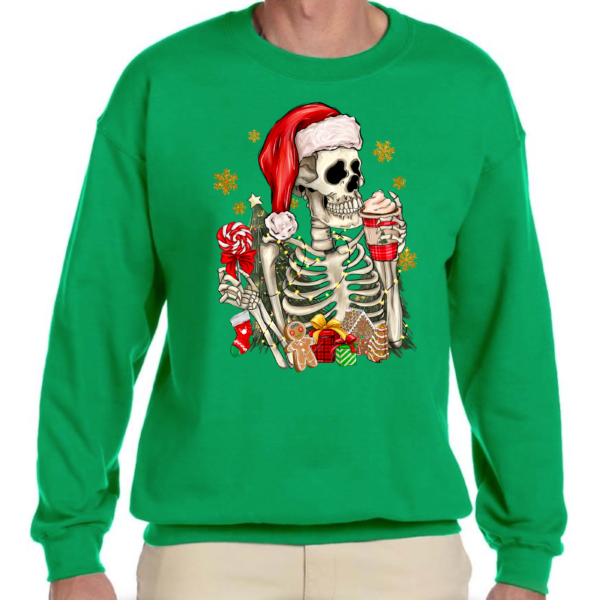 Christmas Skeleton Crewneck