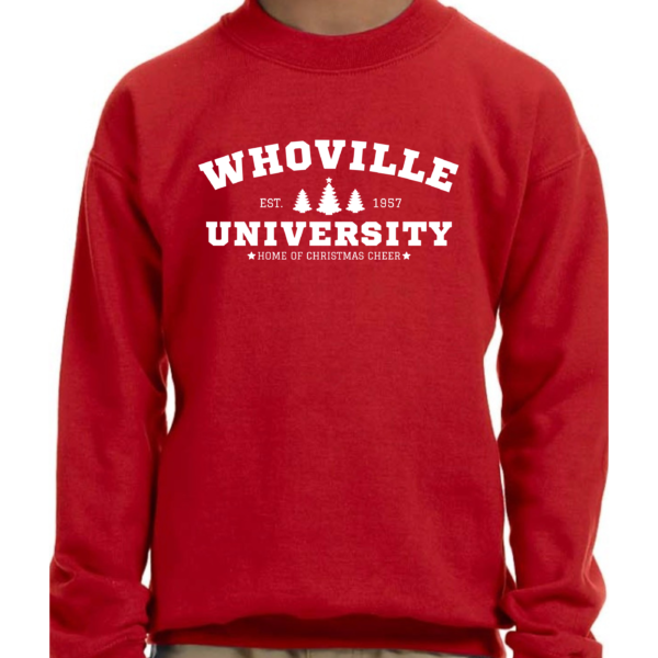 Kids Whoville University Crewneck